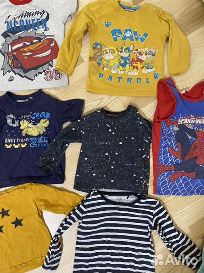 Вещи пакетом для мальчика 86-98