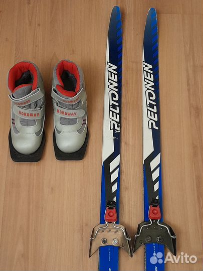 Лыжи детские беговые 120 см