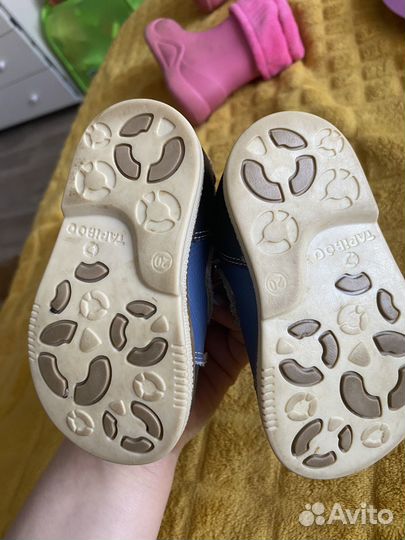 Ботинки демисезонные 20 размер