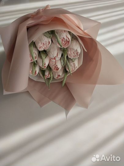 Букет тюльпаны из зефира