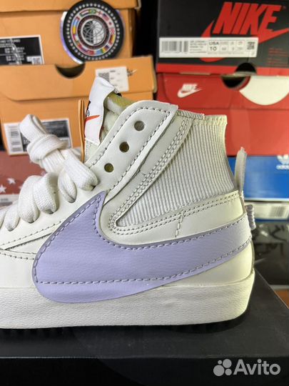 Nike blazer jumbo mid purple найк оригинал