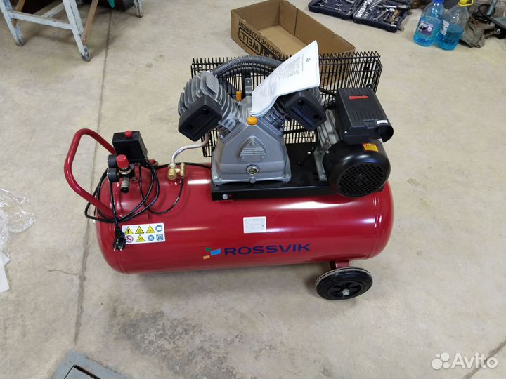 Компрессор ремеза 100л