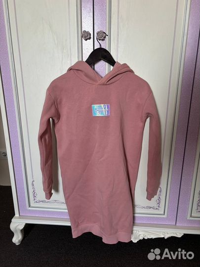 Платье худи calvin clein