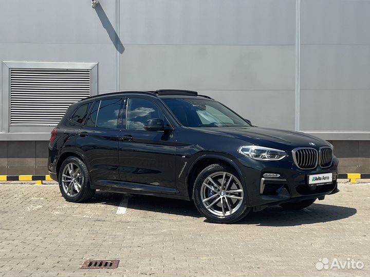 BMW X3 2.0 AT, 2018, 80 000 км