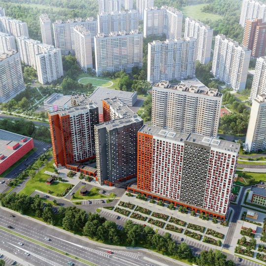 2-к. квартира, 67,6 м², 19/19 эт.