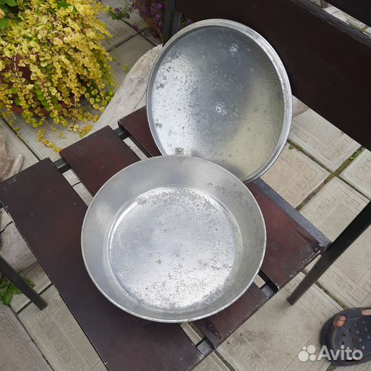 Жаровня алюминиевая СССР