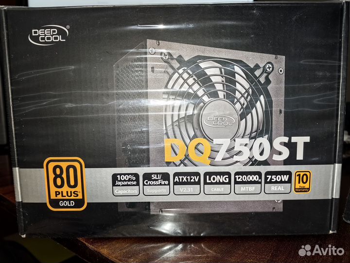 Продам блок питания deepcool dq750st