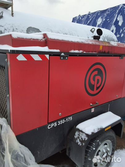 Компрессор дизельный CPS 350-175 и 2 бочки DSG-250