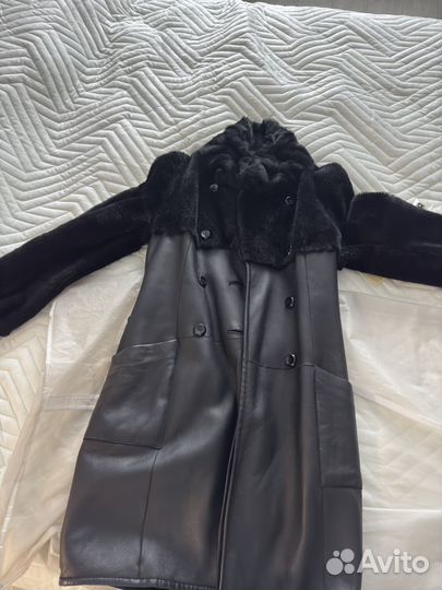 Дубленка двухсторонняя натуральная теленок