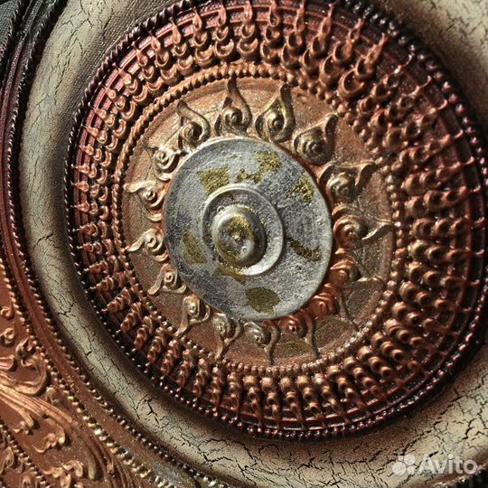 Картина. Сусальное золото и серебро