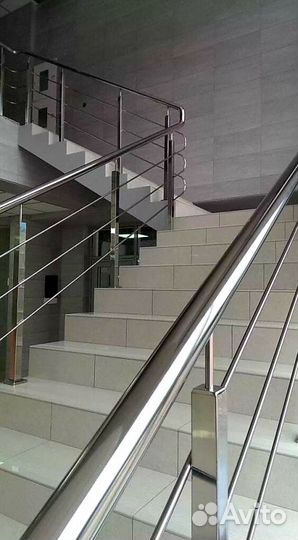 Перила для лестниц из нержавеющей стали