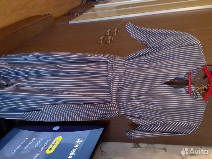 Платье летнее, с короткими рукавами