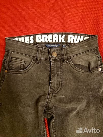 Джинсы для мальчика р.134 брюки