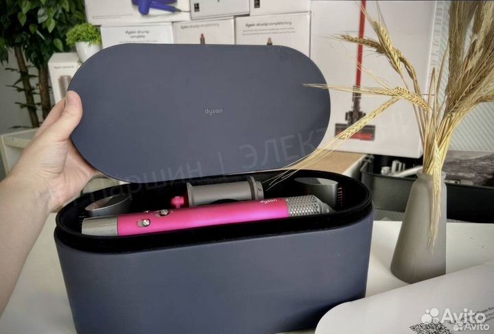 Стайлер Dyson Airwrap Complete Long Fuchsia