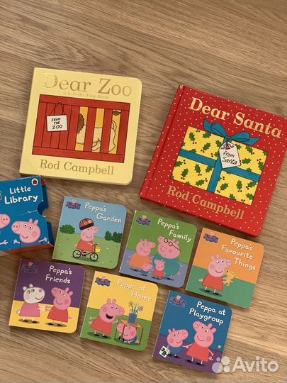 Peppa pig книги на английском свинка пеппа
