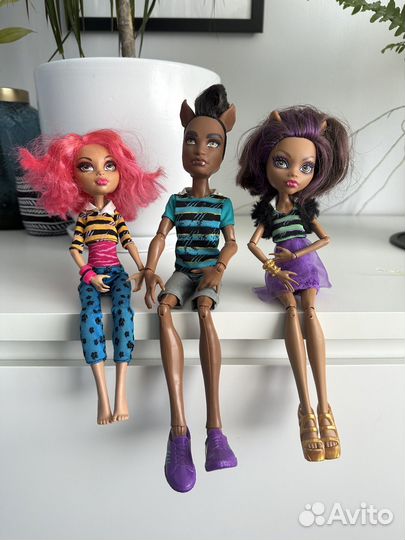 Куклы монстер хай семейка Вульф