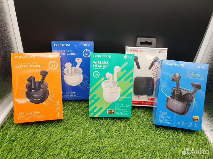 Bluetooth наушники вкладыши с микрофоном Borofone