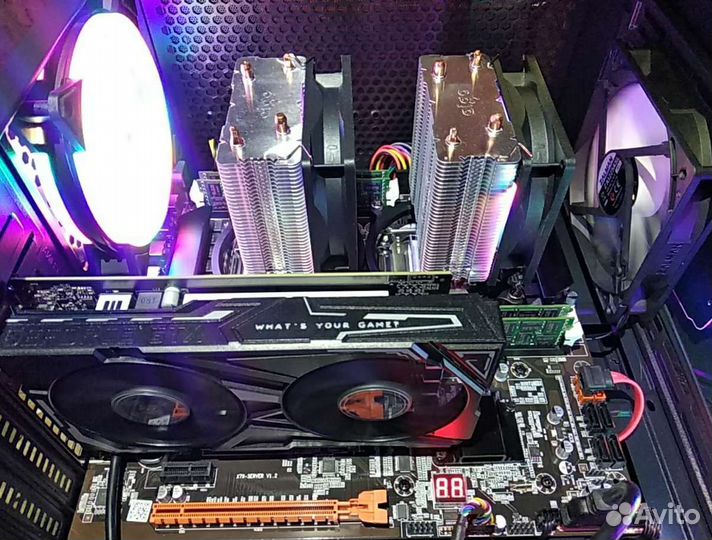 Пк Мощный Игровой Двухпроцессорный/24 Ядра/GTX1650
