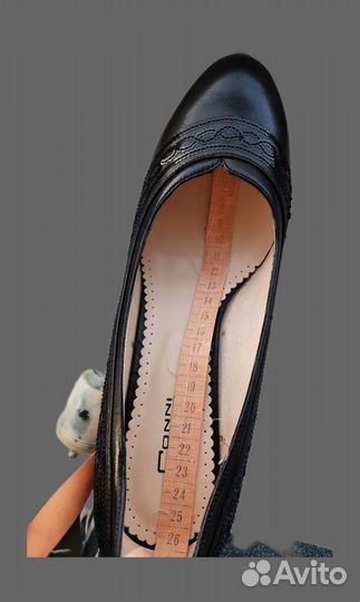 Туфли женские натуральная кожа 38