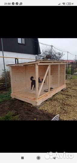 Вольер 300х150х150