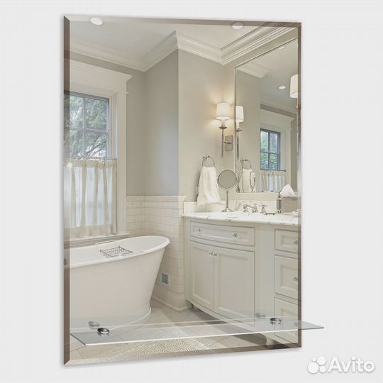 Зеркало mixline Люкс 495*685 525016 Хром