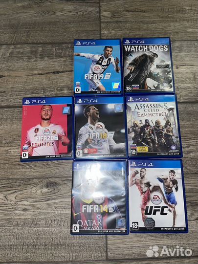 Диски к Sony PS4