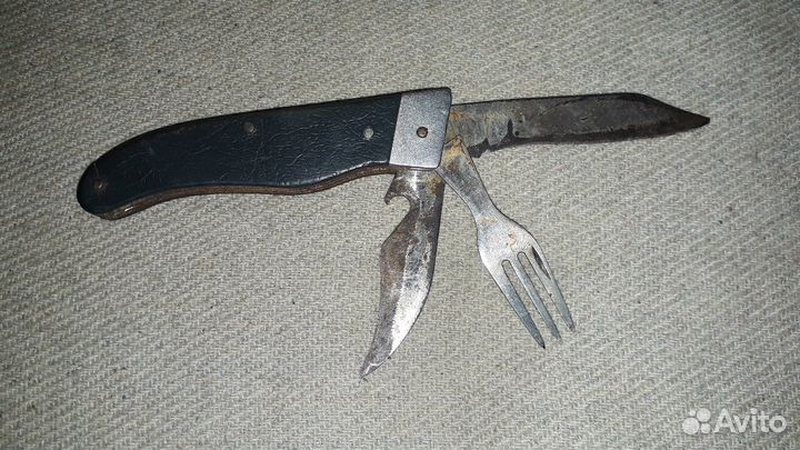 Складной нож СССР 3 предмета