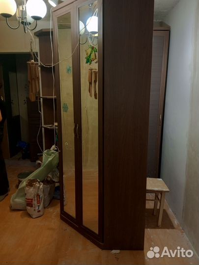 Шкаф угловой лазурит