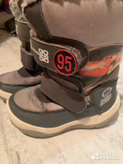 Зимние сапожки для мальчика 25