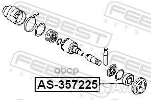 Подшипник приводного вала 35X72X25 nissan muran