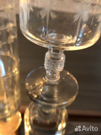 Бокалы наборы хрусталь СССР
