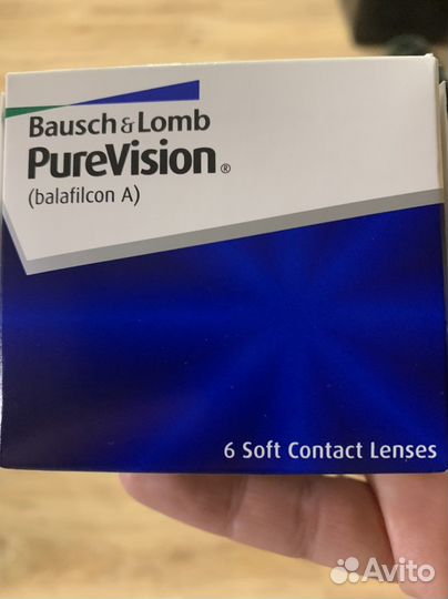 Контактные линзы PureVision от Bausch&Lomb