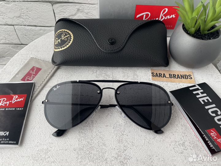 Солнцезащитные очки ray ban авиатор