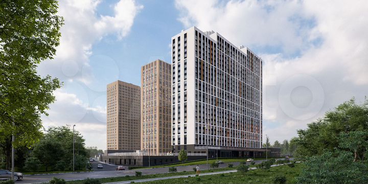 1-к. квартира, 40,6 м², 19/26 эт.