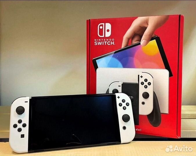 Nintendo Switch Oled + 400 игр