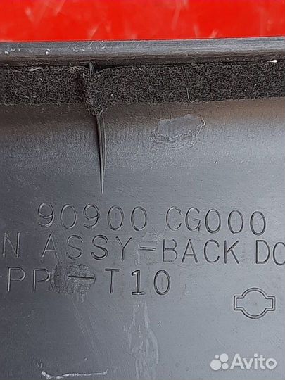 Обшивка крышки багажника Infiniti Fx