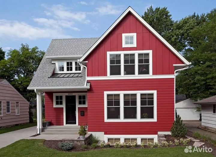 Обшивка домов саидингом фасадные роботы