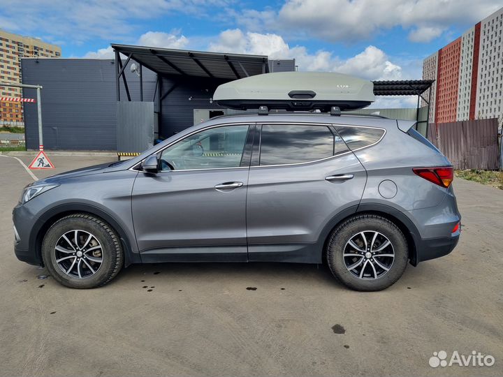 Hyundai Santa Fe 2.2 AT, 2017, 95 000 км
