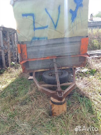 Телега, будка