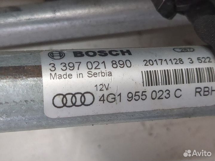 Механизм стеклоочистителя Audi A6 (C7), 2018