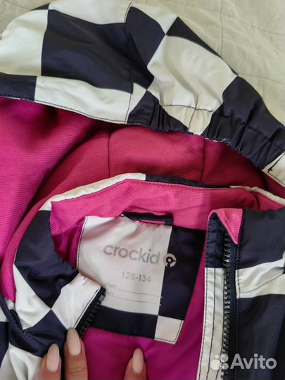 Куртка демисезон crockid р128-134 мембрана