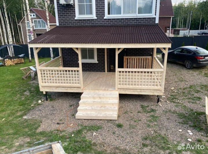 Беседка под ключ