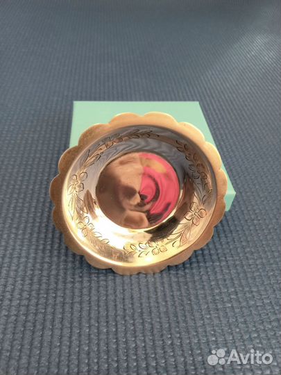 Серебряная солонка,розетка раритет СССР