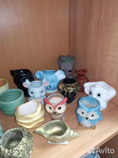 Кашпо для цветов, мха, растений, травы, от