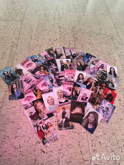Карточки black pink