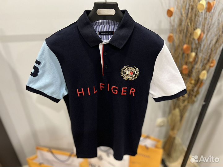 Поло футболка Tommy hilfiger premium