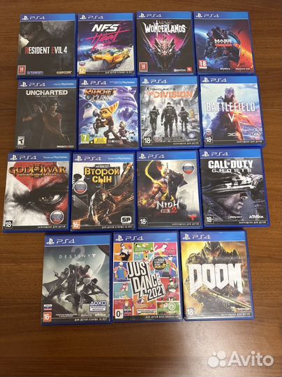 Игры для приставок PS4 PS5
