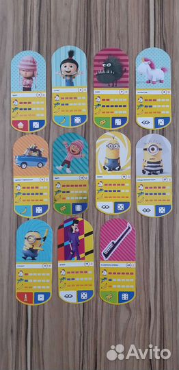 Карточки коллекция Гадкия я 3