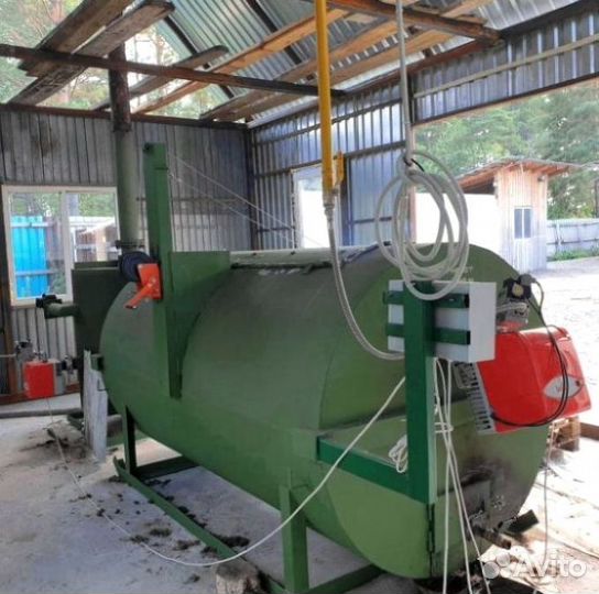 Крематор для уничтожения биологических отходов