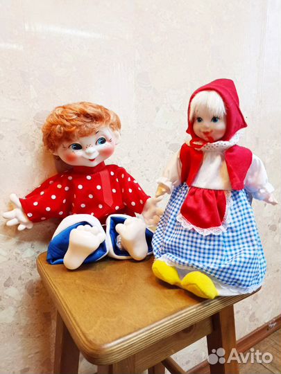 Дед Мороз Снегурочка игрушки пвх качественные